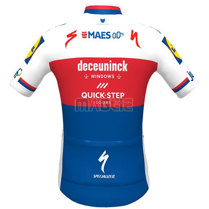 Maglia Deceuninck Quick Step Manica Corta 2021 Campione Repubblica - Clicca l'immagine per chiudere